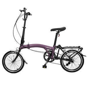 Bicicleta Dobrável MINT de 16 polegadas com 9 velocidades, Freio a Disco, Bicicleta Tri-dobrável, Guidão em Aço S, Rodas de Alumínio, Capacidade de Carga de 110kg - Product Image 1