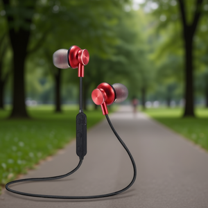 S N Wireless <b>Bluetooth</b> Earphones M6 Noise Cancelling In Ear Headphones With <b>Mic</b> For Sports And Calls - Product Image 3