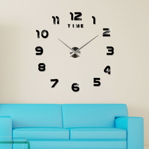 Espejo <span class=keywords><strong>Digital</strong></span> 3D acrílico para pared, pegatina creativa DIY para <span class=keywords><strong>reloj</strong></span>, papel tapiz creativo para sala <span class=keywords><strong>de</strong></span> estar, calcomanías decorativas para murales <span class=keywords><strong>de</strong></span> dormitorio - Product Image 5