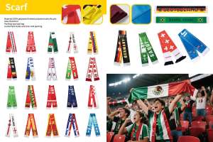 Set de Regalo para Fanáticos del Fútbol 2026, Gorras Promocionales con Logotipo Personalizado, Impresión Ecológica en Serigrafía, para Promociones de Fútbol y Apoyo a Equipos - Product Image 5