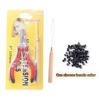Offre Spéciale : 1000 micro-anneaux de 5 mm avec perles en silicone pour extensions de cheveux naturels – Outil essentiel
