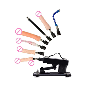 Máquina de Empuje Telescópica Automática Ajustable de Alta Velocidad, Masajeador Íntimo Unisex con Accesorio de Silicona Realista - Product Image 1