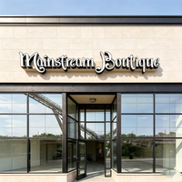 Lettres en relief LED rétroéclairées personnalisables pour la publicité, la décoration, les cafés, les salons de beauté, les voitures - IP65 étanche, livraison gratuite