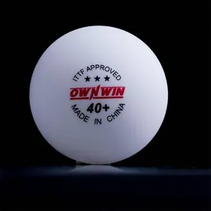 40mm以上のスリースターホワイトシームレススタンダード卓球ボールプロフェッショナルマッチPingPangボール