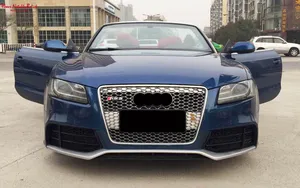 Bumper mobil untuk Audi A5 S5 bumper depan dengan grill depan bibir untuk Audi A5 S5 RS5 kualitas tinggi Bodykit mobil 2009 2010 2011