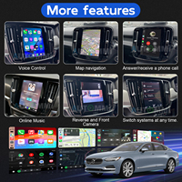 Kit de module décodeur sans fil Apple CarPlay Android Auto pour Volvo S90/S90L, mise à niveau de l'écran d'origine de la voiture, 2017-2022