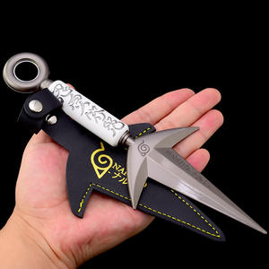 Figura de Metal de 23CM del Cuarto Hokage Haku de Anime Ninja, Edición Navidad <span class=keywords><strong>2022</strong></span>, Caja de Color, <span class=keywords><strong>Arma</strong></span> Periférica Fundida - Product Image 5