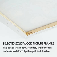 Kit de Peinture par Numéros DIY Montagne Enneigée, Peinture à l'Huile Numérique 24 Couleurs, Toile Acrylique, Style Américain, Décoration Maison, Idéal pour Débutants