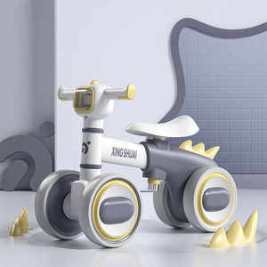 批发可爱恐龙设计无踏板平衡车儿童骑行玩具摇摆滑梯骑乘车儿童音乐平衡车 - Product Image 1