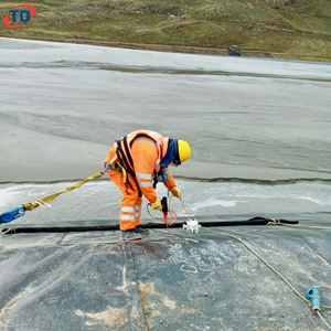 0.15Mm 0.5Mm 1.5Mm Cá Ao Lót Geomembrana HDPE Màng Đất Lót Cho Nhân Tạo Hồ/Tôm Trang Trại/Bãi Rác/Đập - Product Image 5