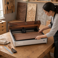 Machine de gravure laser pour atelier communautaire, solution de production de bureau pour les vendeurs Etsy et en ligne, vente en gros et approvisionnement direct en vrac