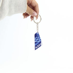 Gran oferta Boeing <span class=keywords><strong>Airbus</strong></span> <span class=keywords><strong>A320</strong></span> A350 llavero de cola de avión llavero de acrílico para regalos de aviación - Product Image 3