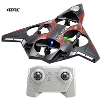 Avión RC 4DRC V61 de Lanzamiento Manual para Niños Principiantes, Despegue y Aterrizaje con una Sola Tecla, Aeronave RC con Mantenimiento de Altitud, Modo Sin Cabeza, Avión de Juguete