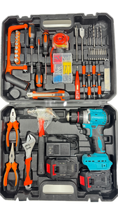 ELETORQ HYHKI101 21V Drill & <b>Screwdriver</b> <b>Set</b> With Hard Case 201 Stainless Steel OEM/ODM/OBM 1 Year Warranty Kit HYHKI101 Multi-f - Product Image 3