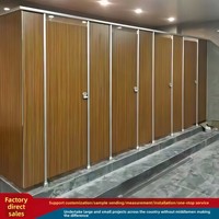 Cloisons modernes HUCI imperméables et ignifuges, directement de l'usine - Garantie de 2 ans, cabines de toilettes pour écoles, hôpitaux, toilettes publiques