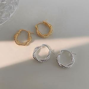 Heart Fruit Flower Stud Earrings <b>for</b> <b>Women</b> Trendy Stainless Steel 14K Gold Plated Custom Made Personalized Party - Product Image 1