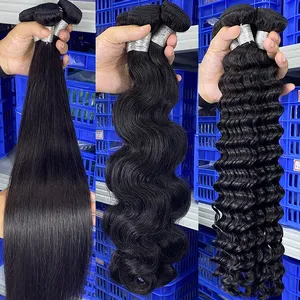 Groothandel Ruwe Onbewerkte Vietnamese Bundels Mink Maagdelijke Cuticula Uitgelijnd Haar Inslag Remy Goedkope Human Hair Weave Extensions Leverancier