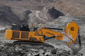 Encuentra una excavadora china Liugong de 70 toneladas similar, modelo 970E, a bajo precio, con motor Cummins. - Product Image 5