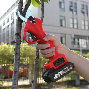 Ciseaux électriques rechargeables pour arbres fruitiers Sécateur <span class=keywords><strong>sans</strong></span> <span class=keywords><strong>fil</strong></span> à batterie au lithium Outil d'élagage <span class=keywords><strong>de</strong></span> jardin avec LCD -001 - Product Image 4