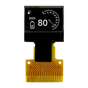 شاشة oled بيضاء صغيرة, شاشة 0.42 بوصة 72 × 40 بوصة شاشة oled بيضاء صغيرة SPI I2C واجهة SSD1306 IC شاشة oled