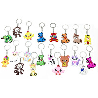 Llavero de Primera Calidad, No Tóxico, Mini Portachiavi Personalizado, Novedoso, Colorido, Elegante, Duradero, con Animales Adorables, Ligero y Flexible