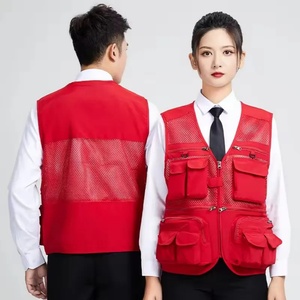 Custom Logo Unisex Dark Green Waterproof Hi Visibility Workwear Vest Multi Pockets <b>Construction</b> <b>Work</b> <b>Clothes</b> High-End Waistcoat - Product Image 5
