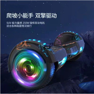 10 Inch Electric Balance Scooter With Bluetooth Inflatable Tire 400W Hub Motor <b>Plastic</b> Frame Light Up <b>Wheels</b> For Kids And Adults - Product Image 4