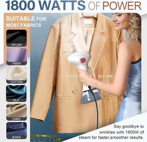 Plancha de Vapor Vertical de 3 Velocidades con Pantalla LCD, Plancha de Vapor Portátil, Cepillo de Vapor de 1800W para el Hogar, NUEVO Modelo 2024 - Product Image 3