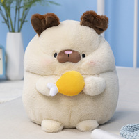 30cm Gros Chien Lapin Lapin Ours Cochon Rose Animal Peluche Jouets Tenant Amour Coeur Promotion Cadeaux pour Enfants Décoration Maison