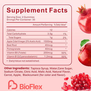 Integratori per la perdita di peso OEM a marchio privato: caramelle gommose naturali all'aceto di mele KETO <span class=keywords><strong>ACV</strong></span>, brucia grassi dimagranti per la salute - Product Image 2
