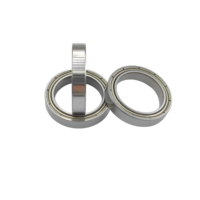 Rodamiento de Bolas de Ranura Profunda MTZC 6702, 15x21x4mm, Acero Cromado, Sección Delgada, para Bomba de Agua, Maquinaria Industrial, OEM