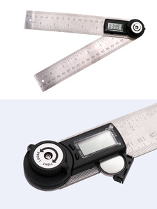 2 Trong 1 200Mm Kỹ Thuật Số Thước Đo Góc Finder Meter 360 Độ Kỹ Thuật Số <span class=keywords><strong>Goniometer</strong></span> Máy Đo Độ Nghiêng <span class=keywords><strong>Goniometer</strong></span> Mức Độ - Product Image 4