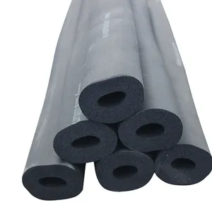 定制塑料PVC/NBR泡沫黑色隔热橡胶泡沫管