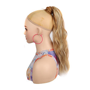 หางม้าแบบตีนตุ๊กแกสำหรับผู้หญิงหางม้าแบบย่นสไตล์ยุโรปและอเมริกัน - Product Image 3