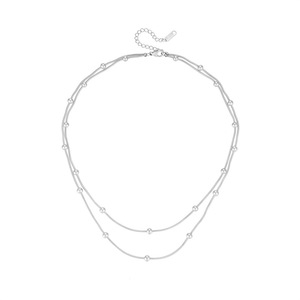 <b>Long</b> <b>Necklace</b> Cross Border Multi Small MOQ Welcome Eco-friendly Plating ASTM Standard 316L Gift - Product Image 2