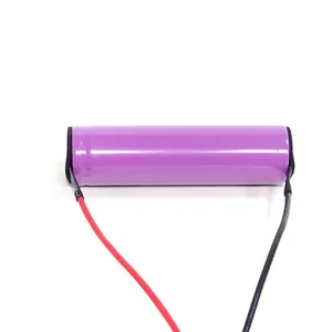 Bateria de íon de lítio recarregável 3.7v 18650 INR1300mAh, linha de cabo de célula única, carrinho de golfe, eletrônicos de consumo, ideal para uso doméstico