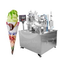 Machine automatique de fabrication, de remplissage et de scellage de gobelets d'eau pour compote, confiture et glace ORME, 3 saveurs, 4 voies, 6 voies