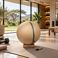 Ballon de yoga, ballon d'exercice, ballon de stabilité, surface texturée antidérapante, entraînement de stabilité du tronc pour la maison, la salle de sport, le yoga, le Pilates, le studio