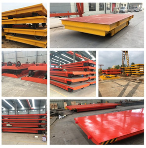 Industrial Rail Carts Trackless Electric Flat Transfer Cart Move - Product Image 5