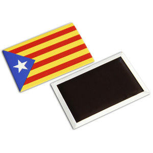 Aimant de réfrigérateur souvenir touristique en métal étamé, personnalisé avec logo et image de pays, pour photos de voyage, vente en gros - Product Image 1