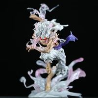 Figurine articulée unisexe en PVC, jouet Luffy 3D, statuettes de collection Gk de bonne qualité, 22cm, 1 pièce
