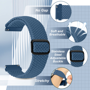 <span class=keywords><strong>Correa</strong></span> de reloj de 20mm para <span class=keywords><strong>Garmin</strong></span> Vivoactive 6/Vivoactive 5/3/<span class=keywords><strong>Garmin</strong></span> Venu/Venu Sq 2/<span class=keywords><strong>Forerunner</strong></span> 55/165/<span class=keywords><strong>645</strong></span>/245 correas de reloj de música - Product Image 3