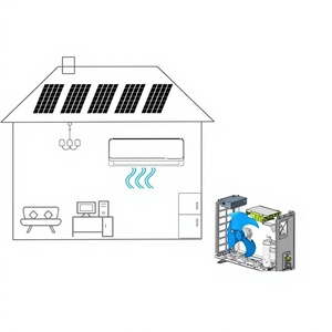 Aire Acondicionado Split Híbrido Solar de Bajo Ruido para el Hogar, 12000 BTU, Tecnología Híbrida Solar de Accionamiento Directo y Tipo Split - Product Image 3