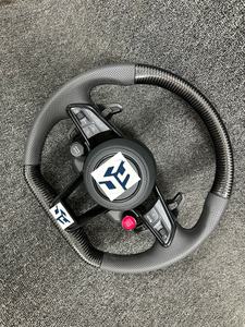 Volante de Cuero Completo para Volkswagen Golf7.5 GTI MK7 GTS GTD GTE R-<span class=keywords><strong>Line</strong></span> Golf7 MK6 GLI CC <span class=keywords><strong>POLO</strong></span> Passat SCIROCCO TIGUAN - Product Image 6