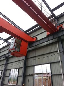 Nouvelle condition <span class=keywords><strong>QD</strong></span> Type 20T Double poutre pont roulant grue grue avec deux crochets chariot pour la Construction d'atelier - Product Image 5