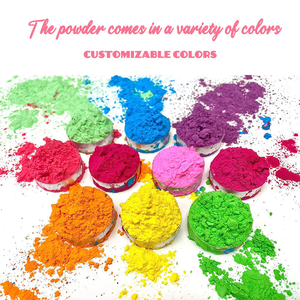 Polvere Holi Biodegradabile da 5 libbre all'ingrosso, Polvere Colorata Lavabile e Anti-Macchia per Corsa dei Colori, Rivelazione del Sesso e Servizi Fotografici - Product Image 4