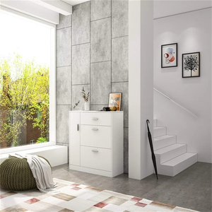 Meuble à chaussures moderne en bois de qualité supérieure, construction robuste en MDF, finition peinture <span class=keywords><strong>fine</strong></span>, meuble de rangement pour chaussures durable et haut de gamme - Product Image 6