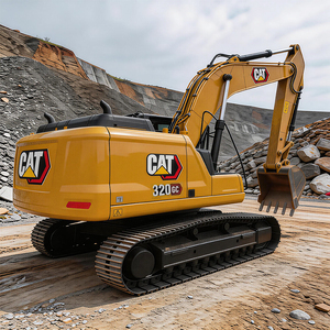 Excavadora de cadenas Caterpillar CAT320GC usada, en estado original, pocas horas de trabajo, rentable, con abundantes repuestos. - Product Image 2