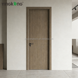 Portes intérieures WPC à haute densité, <span class=keywords><strong>vente</strong></span> directe usine Yingkang, portes pré-assemblées avec cadre fini et quincaillerie - Product Image 1