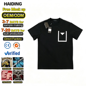T-Shirt Casual da Uomo con Stampa a Motivi, 260G, Nuovo Design di Marca Cinese Affidabile per Vendita all'Ingrosso - Product Image 1